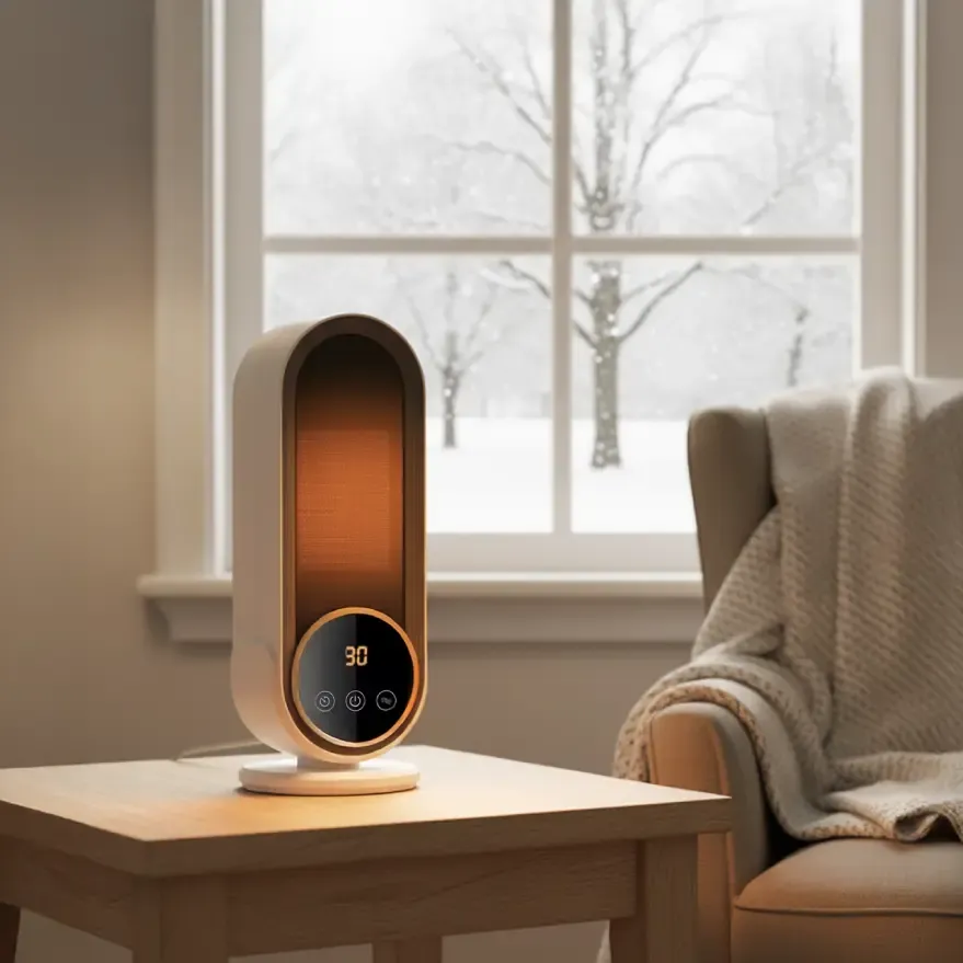ClimaWarm portable heater in everyday use